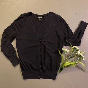 Women’s Black Button Down Cardigan Sz 14/16